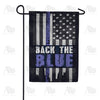 Back the Blue Garden Flag