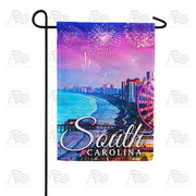 South Carolina-Fun & Sun Garden Flag