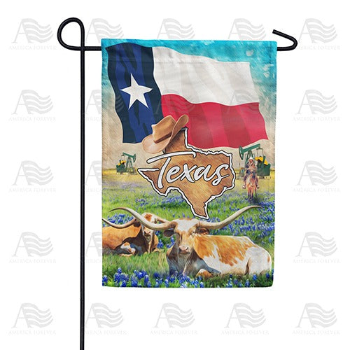 Texas, The Lone Star State Garden Flag