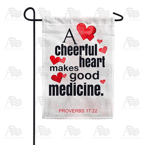 Live Life Happily Garden Flag