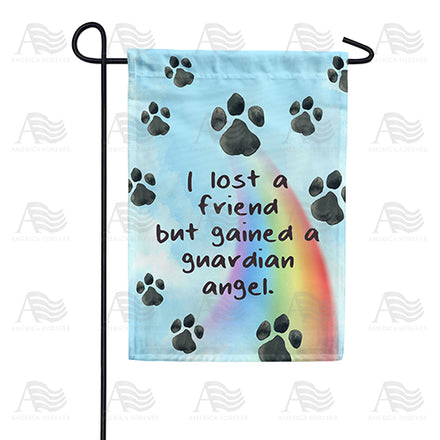 Heavenly Guardian Angel Garden Flag