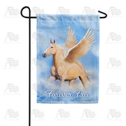 Hoofbeats In Heaven Garden Flag