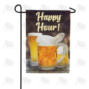 Happy Hour! Garden Flag