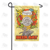 Happy Beer Day Garden Flag