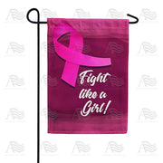 Girl, Fight Breast Cancer! Garden Flag