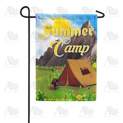 Summer Camp Garden Flag