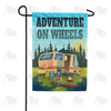 Adventure On Wheels Garden Flag