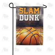 Basketball Slam Dunk Garden Flag
