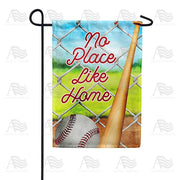 Home Plate Garden Flag