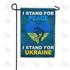 Stand with Ukraine Garden Flag