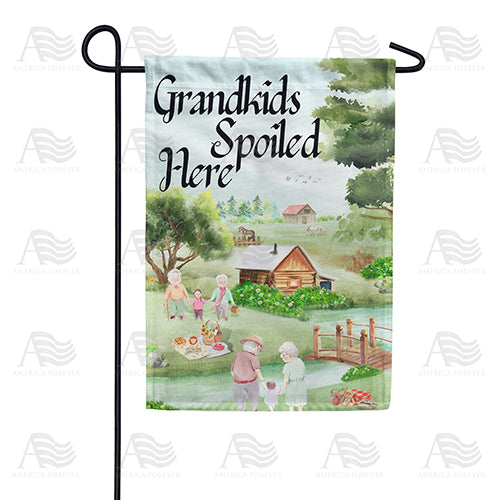 Summer With The Grandkids Garden Flag