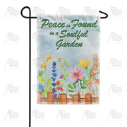 Soulful Garden Garden Flag