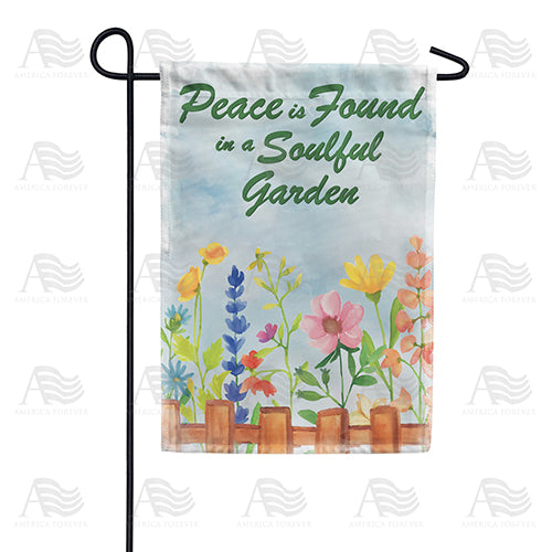 Soulful Garden Garden Flag
