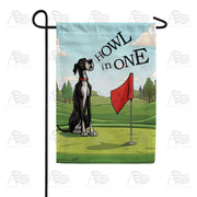 Canine Golf Garden Flag