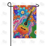 Happy Music Garden Flag