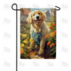 Farmer Retriever Garden Flag