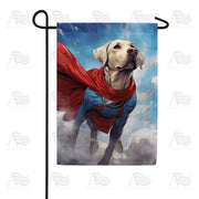 Super Dog Garden Flag