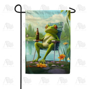 Toadaly Relaxed Garden Flag