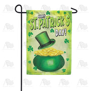 America Forever St. Patty's Pot O' Gold Garden Flag