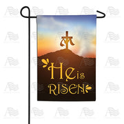 Easter Resurrection Garden Flag