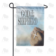 America Forever God is my Shepard Garden Flag