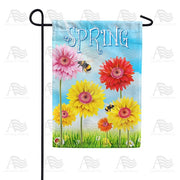 Spring Bees Garden Flag