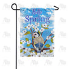 Hello Spring Bluebird Garden Flag
