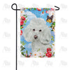 Pretty Poodle Closeup Garden Flag
