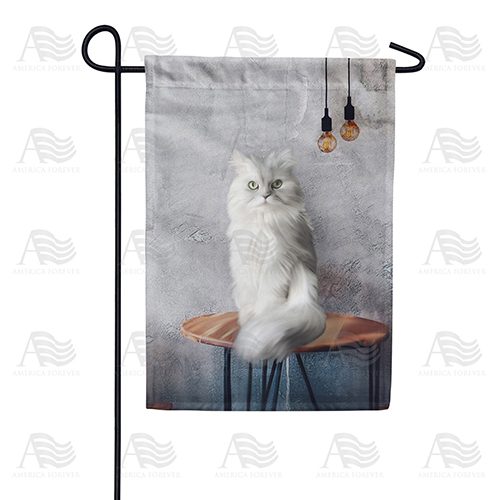 Diva Kitty Garden Flag