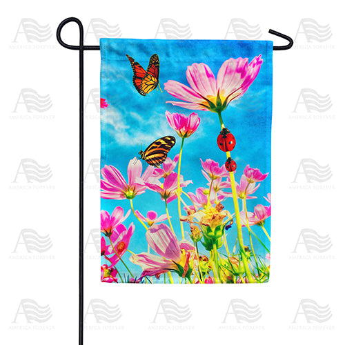 Spring Is Popping Up! Garden Flag