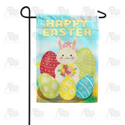 Cute Cheeky Bunny Garden Flag