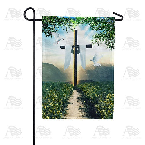 The Road To Galilee Garden Flag