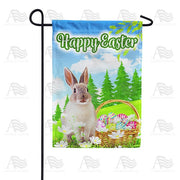 The Easter Bunny Garden Flag