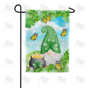 St. Patty Gnome Garden Flag