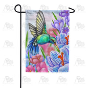 Seeking Nectar Garden Flag