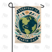 Embrace Our Planet Earth Garden Flag