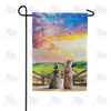 Unexplored World Awaits Garden Flag