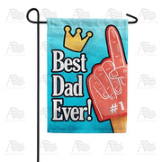 #1 Dad Garden Flag