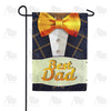 Best Dad Title Suits Him Garden Flag