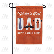 World's Best Dad Garden Flag
