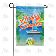 Happy Summer Garden Flag