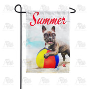 Beachball Fun Garden Flag