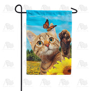 America Forever Butterfly Reflections Garden Flag