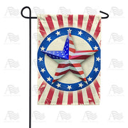 Old Glory Star Garden Flag