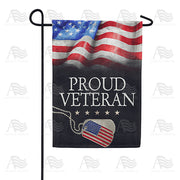 America Forever Proud Veteran Garden Flag