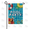 Pool Party Garden Flag