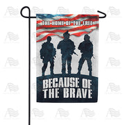 America's Brave Military Garden Flag