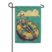 Bone Voyage Garden Flag