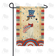 American Canine Hero Garden Flag