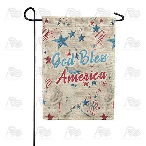 Our Founding Fathers' Words Garden Flag